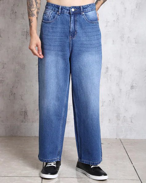 Mid Wash Jeans