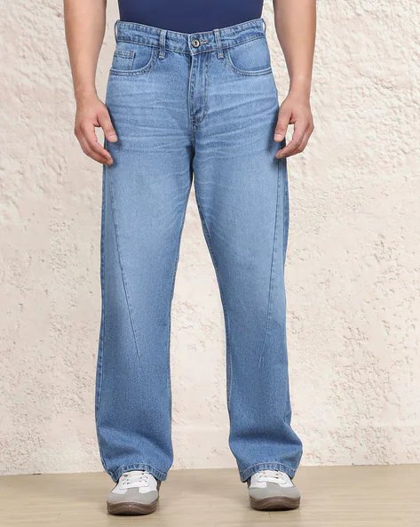 Mid Wash Jeans