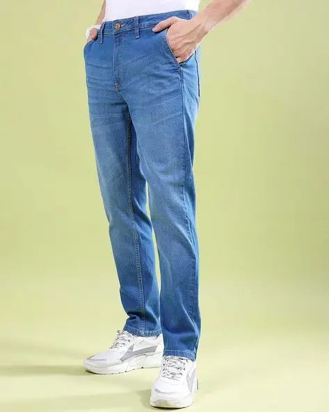 Fit Mid Rise Jeans