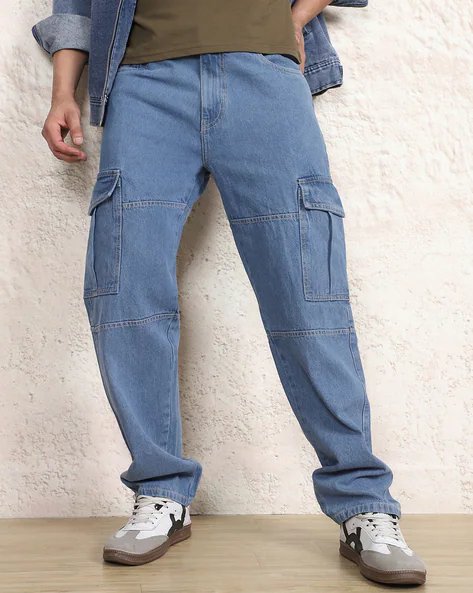 Cargo Style Jeans