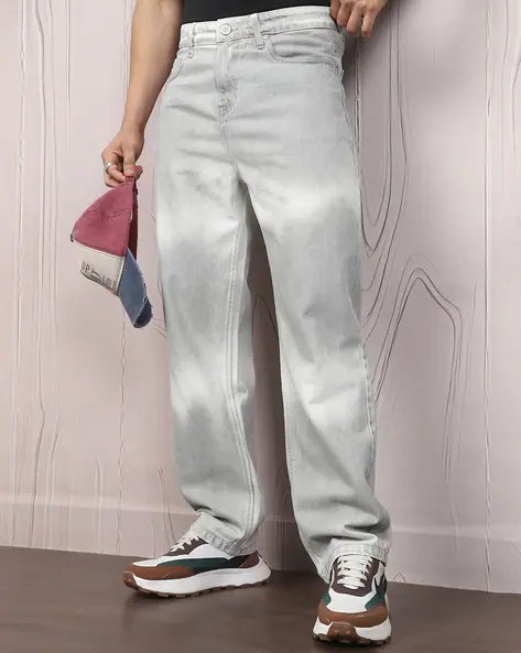 Mid Wash Jeans