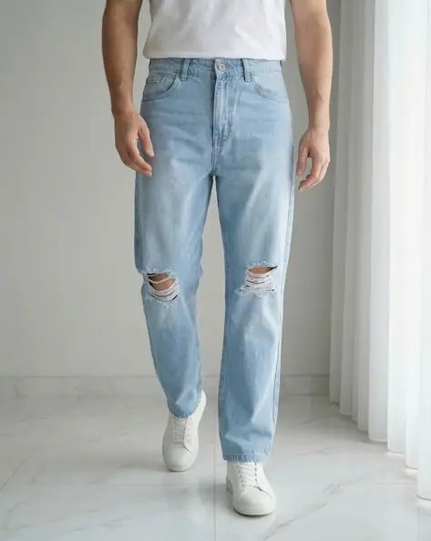 Mid Wash Jeans