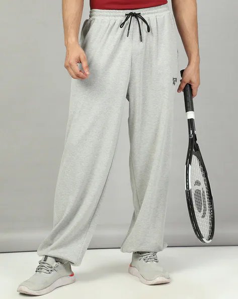 Full Length Elasticated Drawstring Waist Joggers
