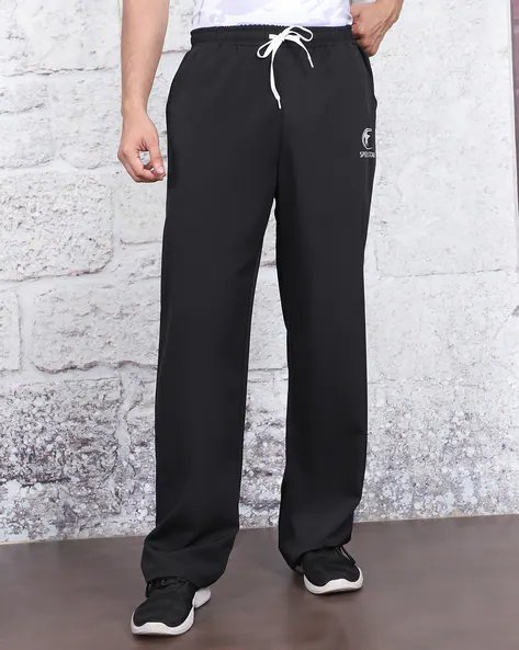 Full Length Elasticated Drawstring Waist Track Pant