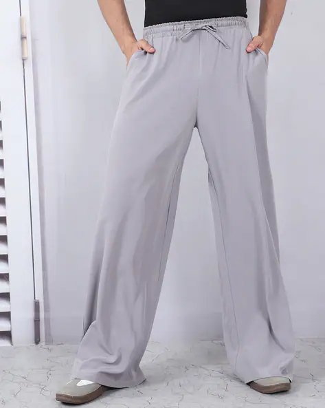 Full Length Elasticated Drawstring Waist Trackpants