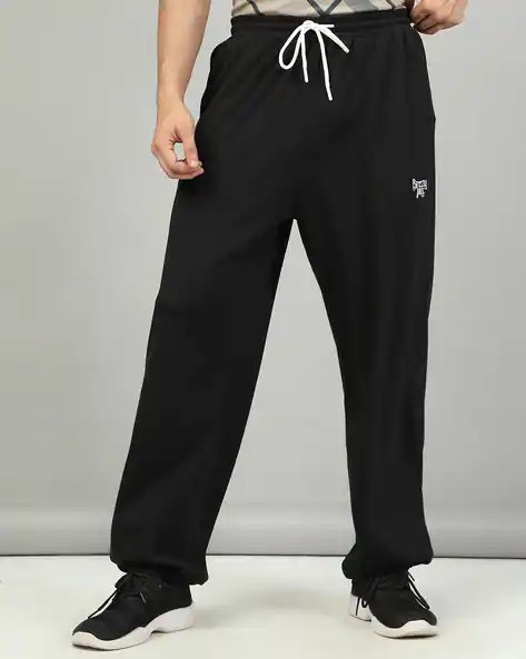 Full Length Elasticated Drawstring Waist Joggers