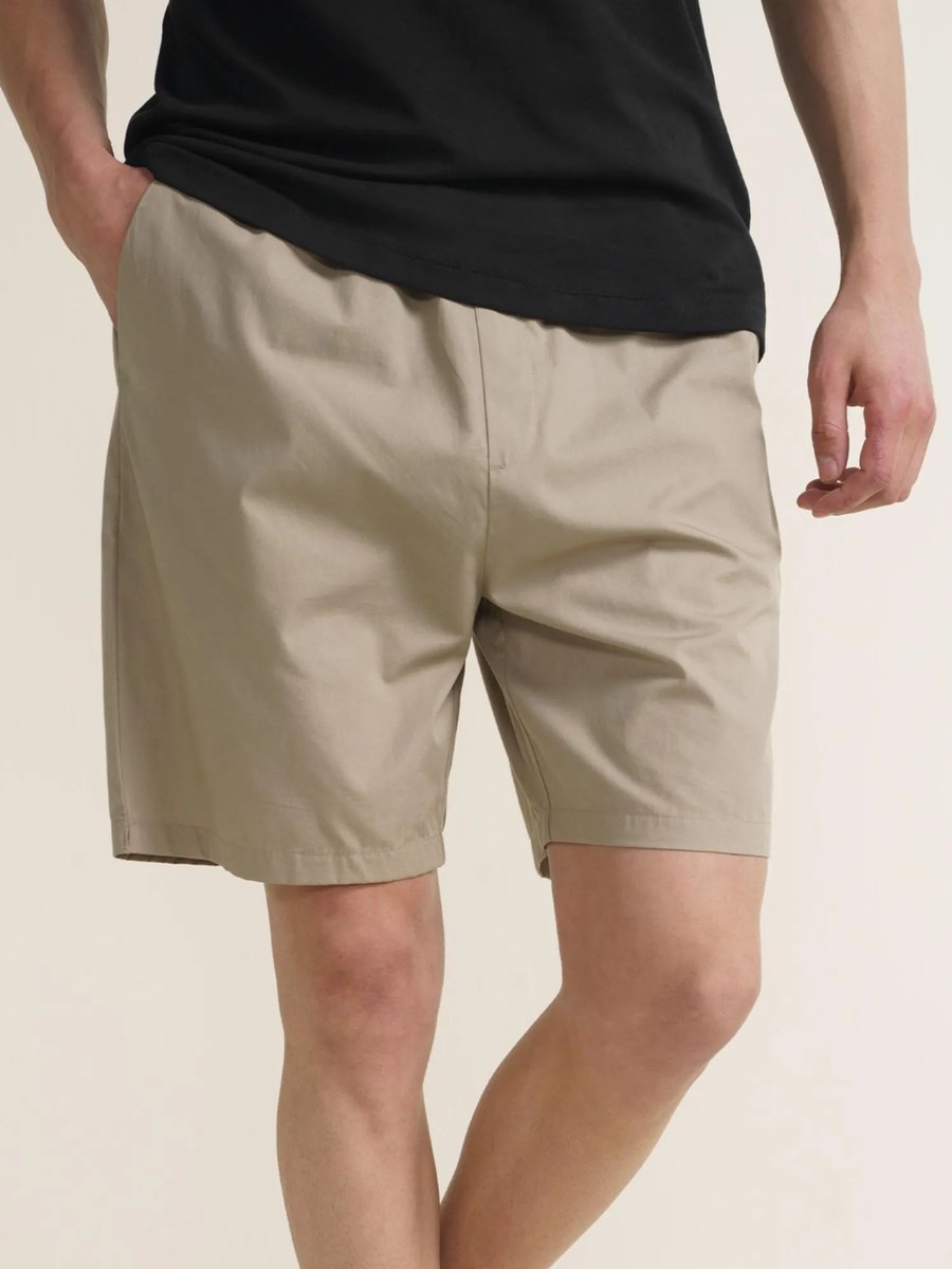 Men Green Flex 9 Inches Lived In Khaki Short