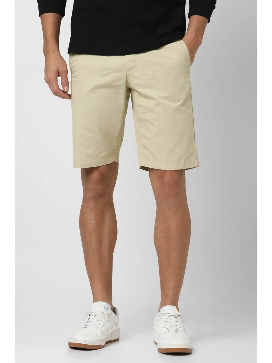 Men Super Combed Cotton Rich Shorts Performance Grey And Navy Moonstruck