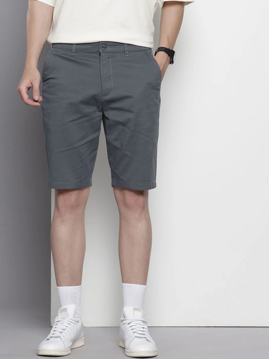 Short Men Blue Sports Shorts