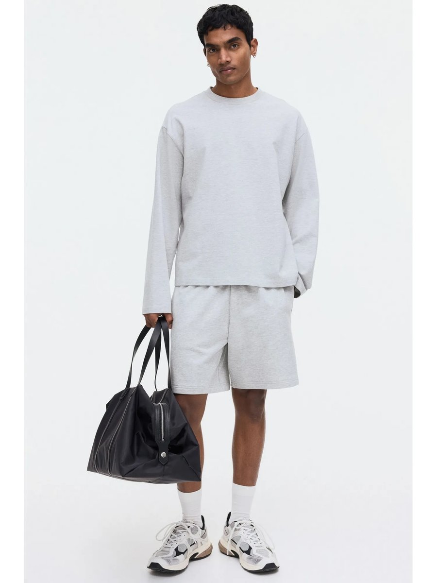Men White Solid Shorts