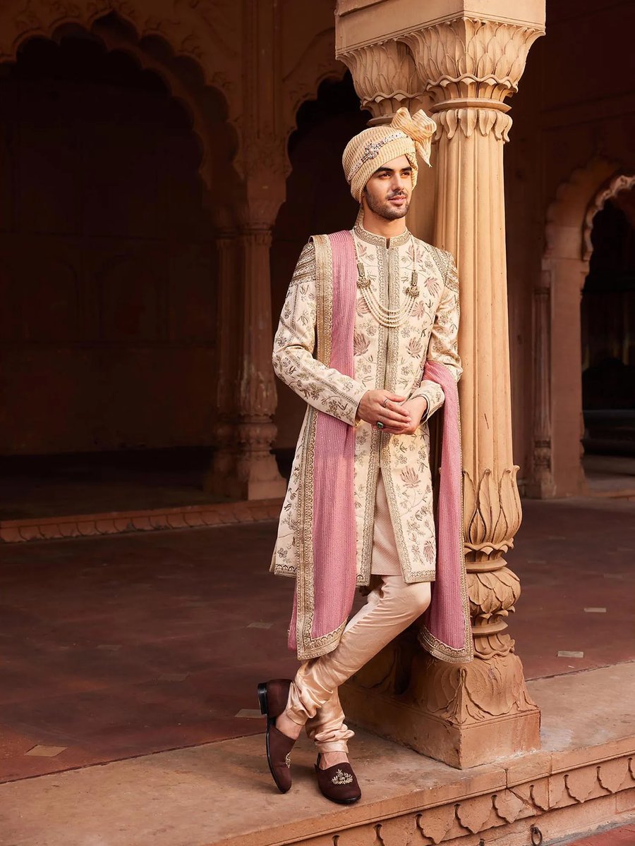Gulzar Sherwani With Kurta Churidar