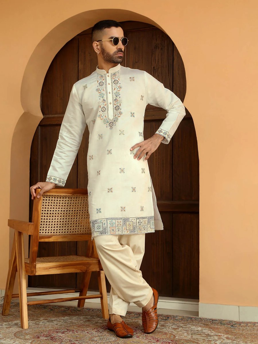 Blended Ethnic Motifs Kurta