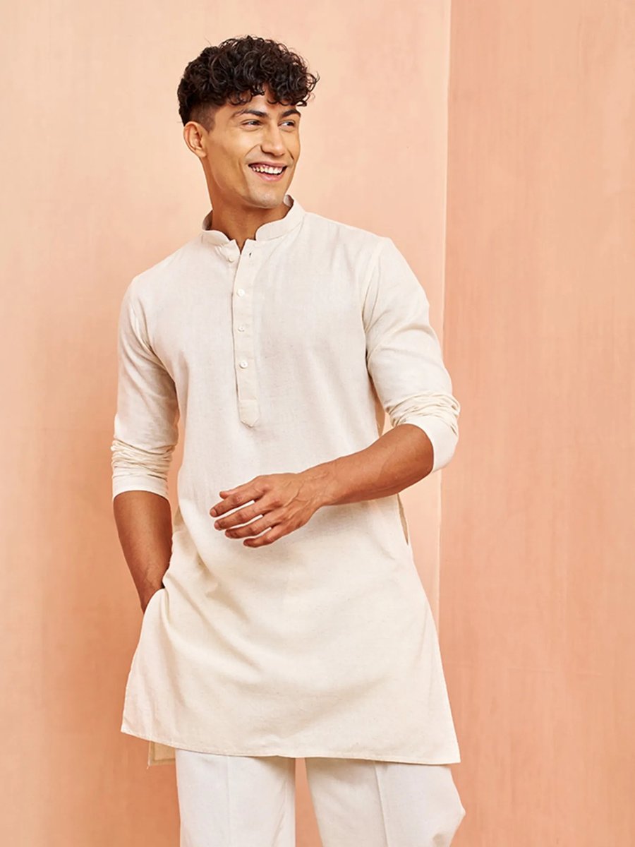 White Dreams Kurta For Men