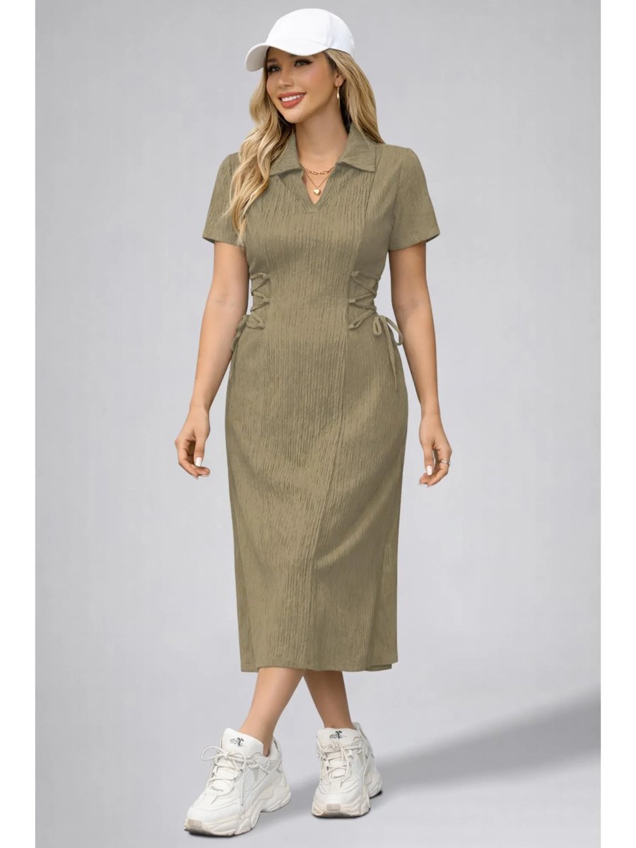 Multi Color Cotton Maxi Dress