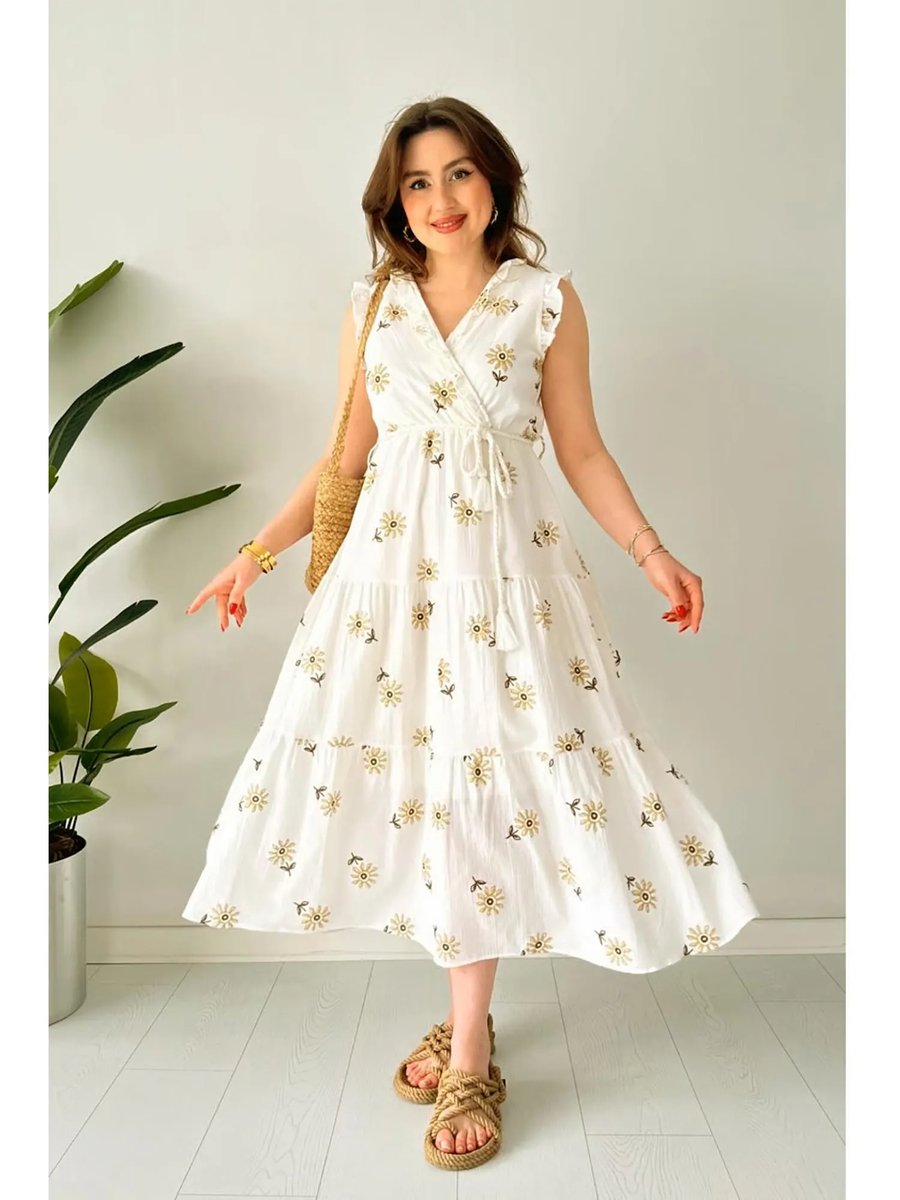 Fit And Flare Maxi Dress