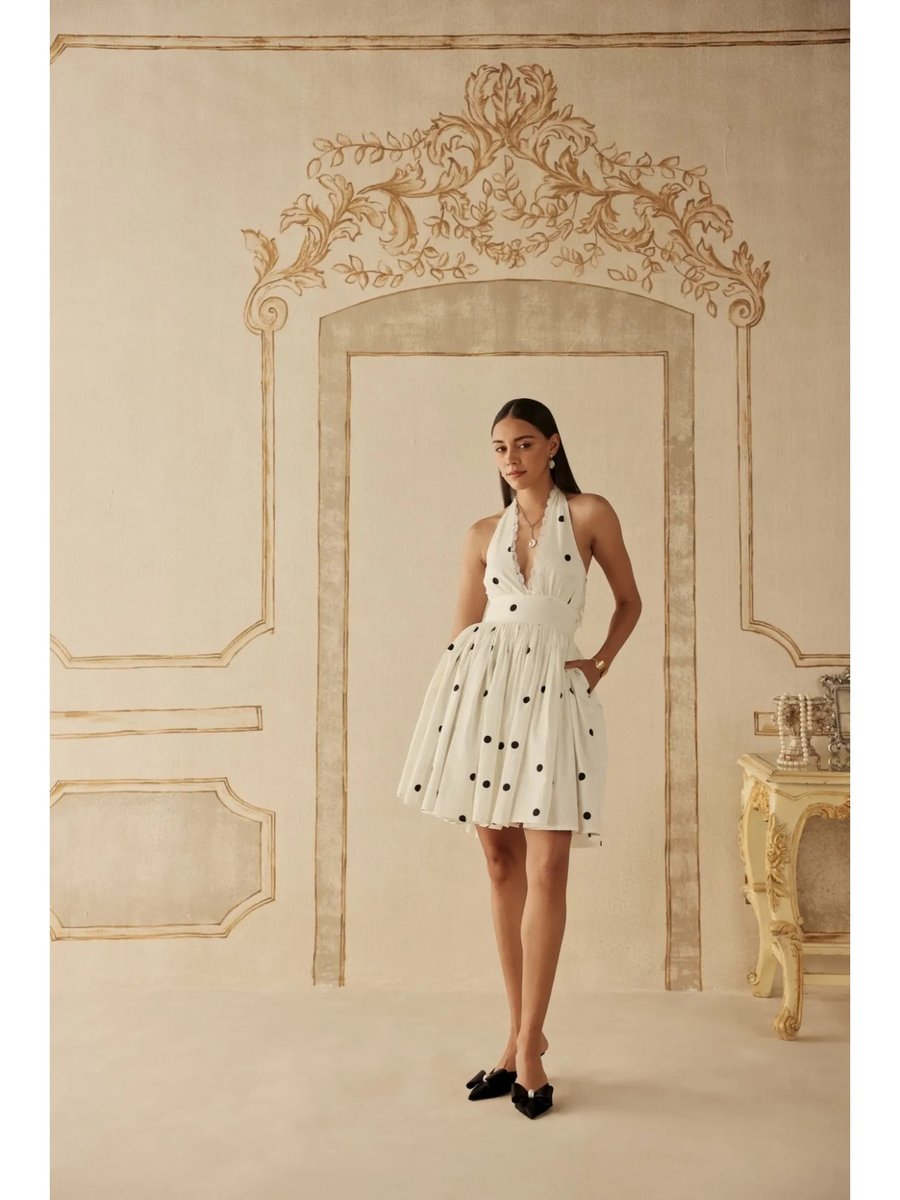 Embroidered Cut Out Sheath Dress
