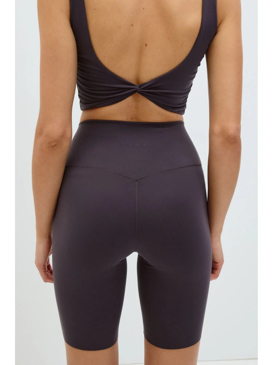 Women Purple Sports Cycling Shorts With Softmove