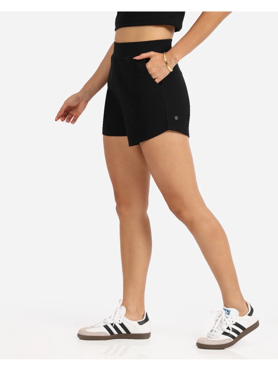 Women Solid Cotton Shorts