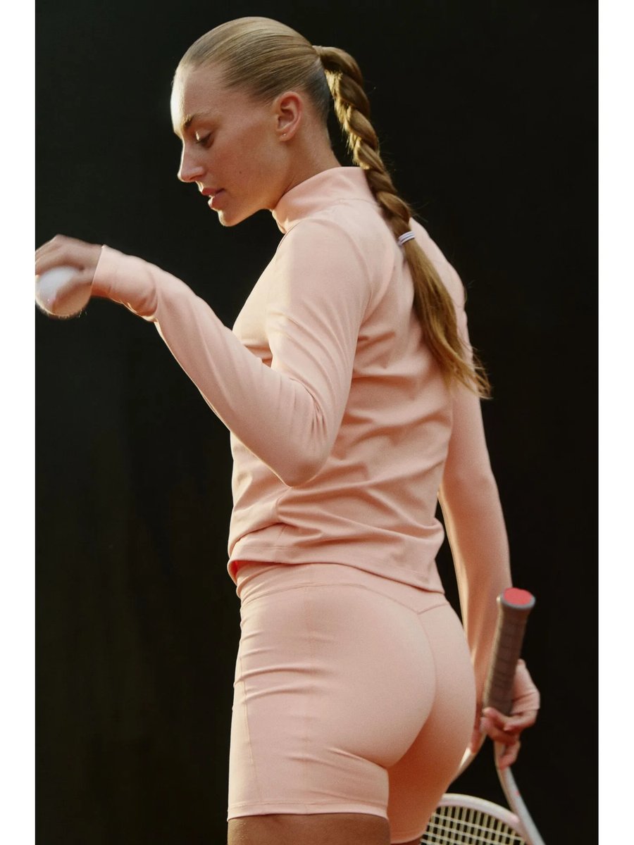 Women Orange Sports Cycling Shorts With Softmove