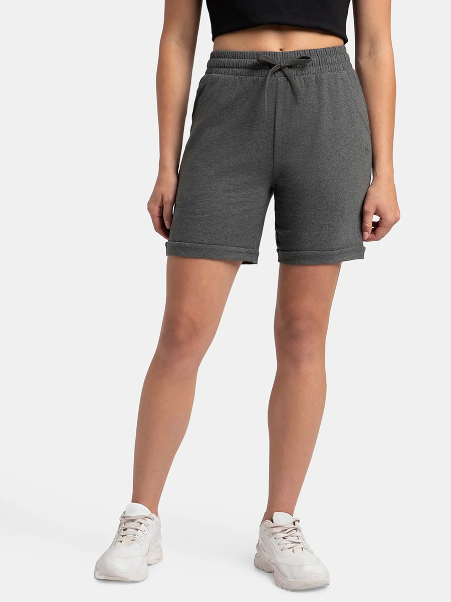 Charcoal Melange Shorts