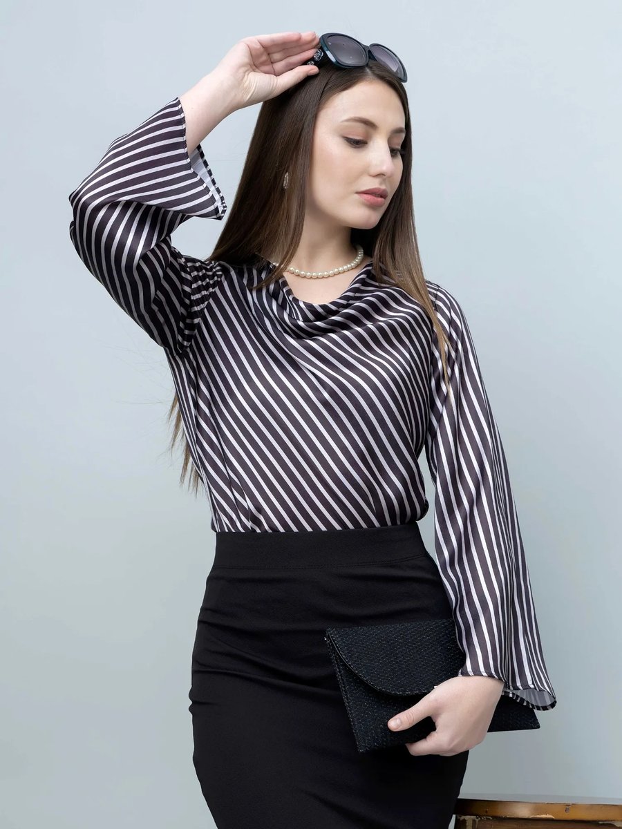 Women Cowl Neck Top