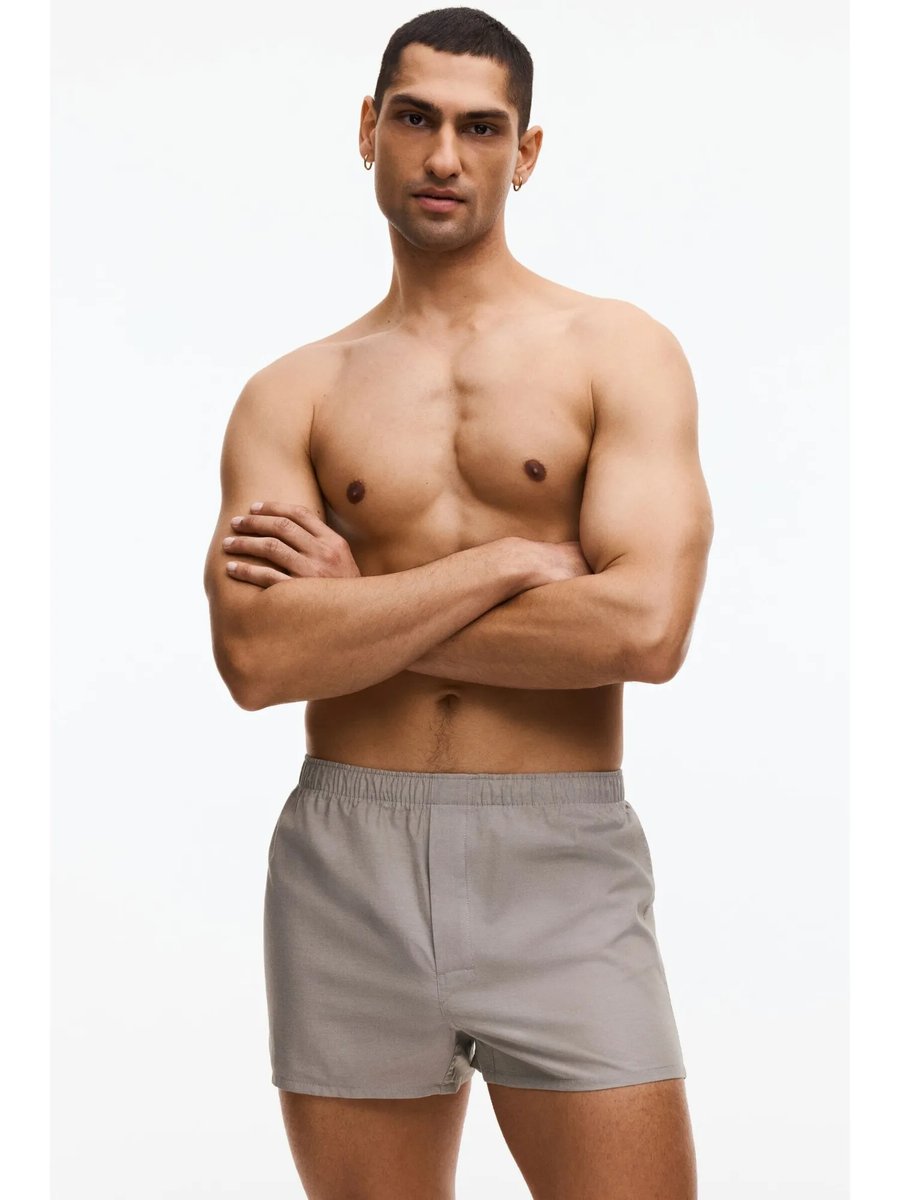 Men Multi Color 4 Pack Woven Boxer Shorts